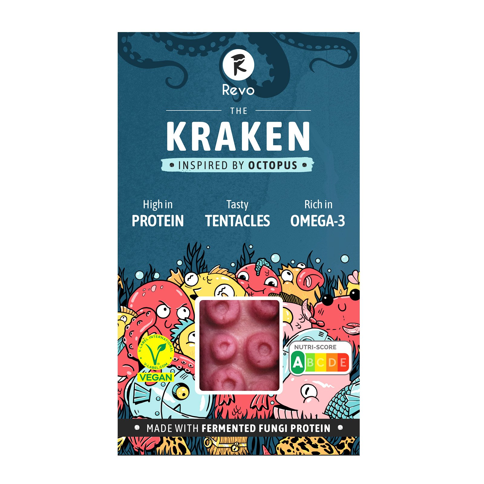 Revo Foods - Kraken - inspirado en el Pulpo