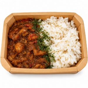 Curry Shicken Tikka Masala con arroz