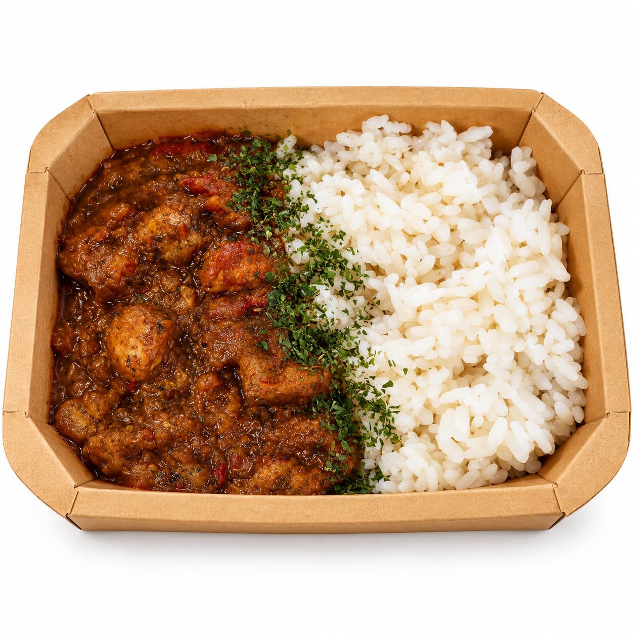Curry Shicken Tikka Masala con arroz
